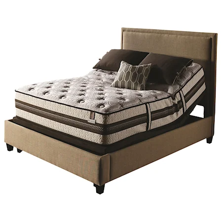 Queen Firm Mattress and Motion Custom Adjustable Base